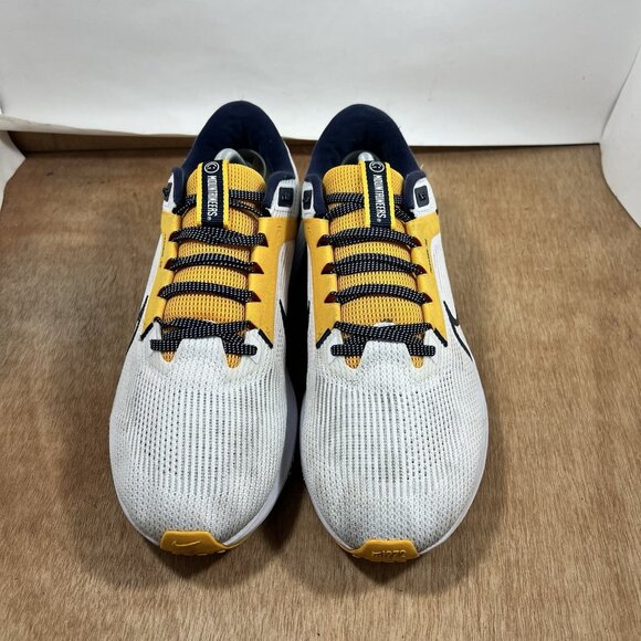 Nike West Virginia Mountaineers Pegasus 40  DZ6005-100 Men\'s Size 11 main image 6
